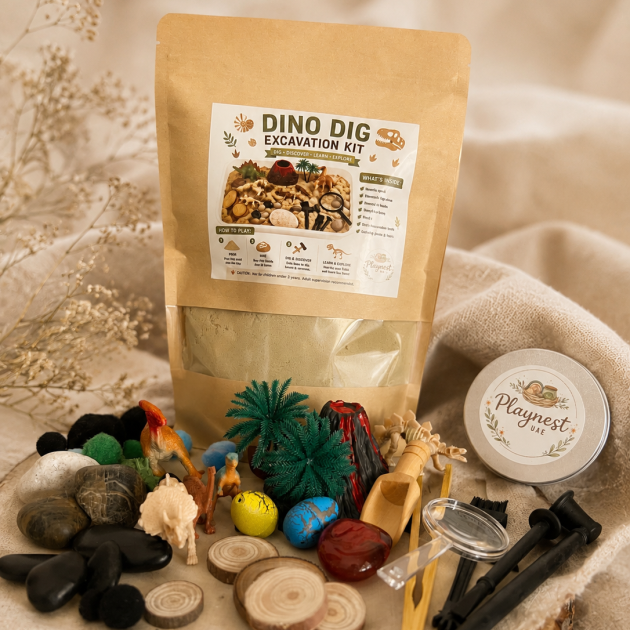 Dino Dig Excavation Sensory Box