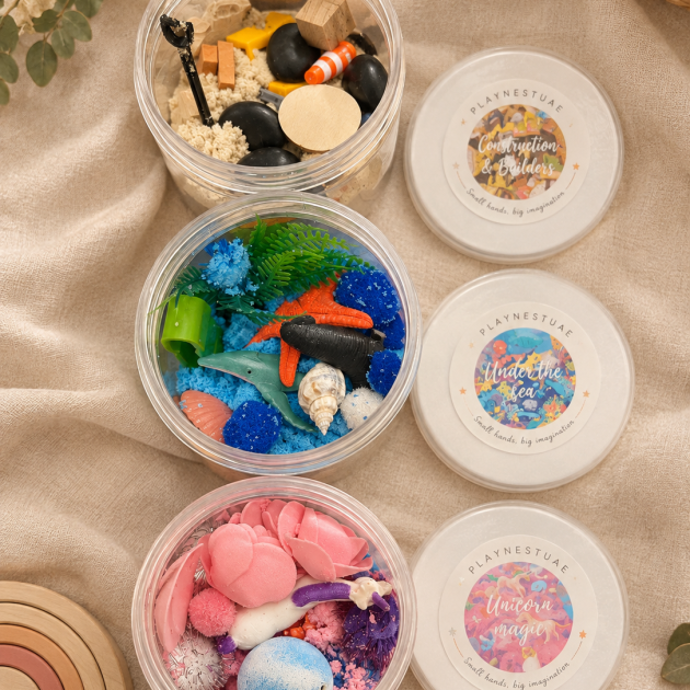 Sensory Jars Party Favors